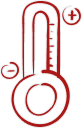 Illustration de thermomètre qui montre que CLEIA conçoit et construit des projets adaptés à l'environnement de travail